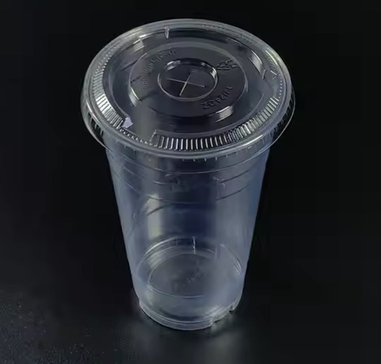 16oz PET Plastic Cup Runpak water container 1000pcs/ctn Disposable Drinking Cup